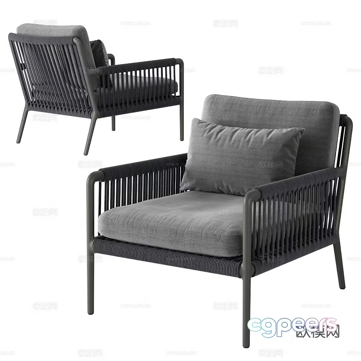 Leisure chair 3d model
