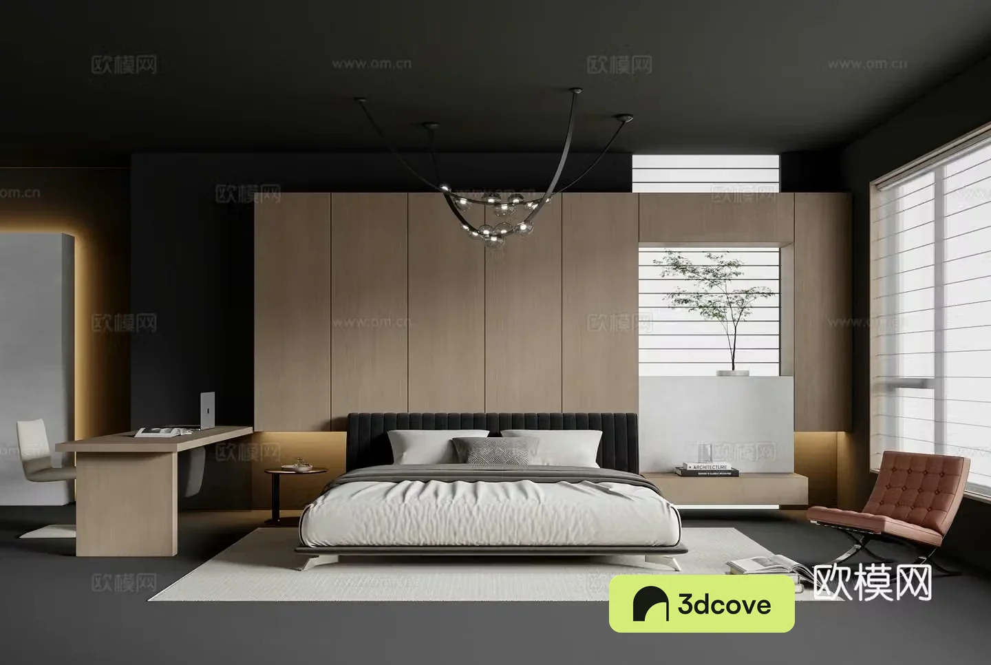 Modern bedroom