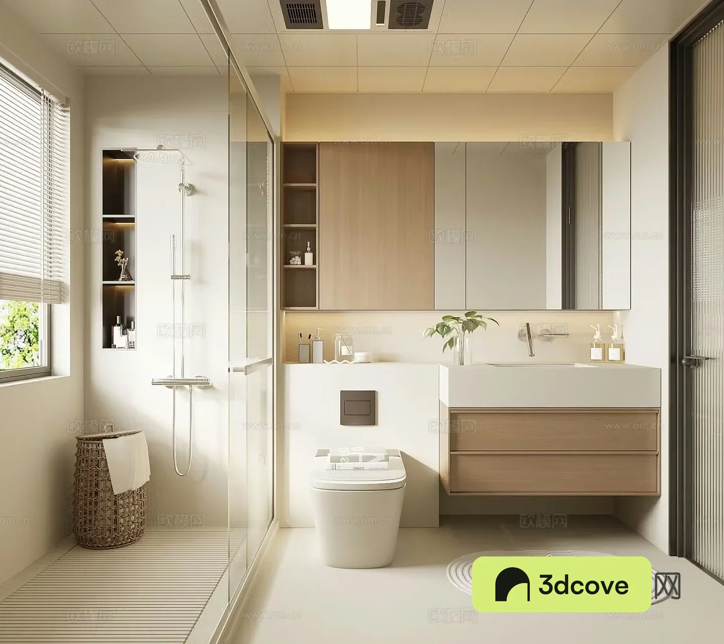Modern home bathroom