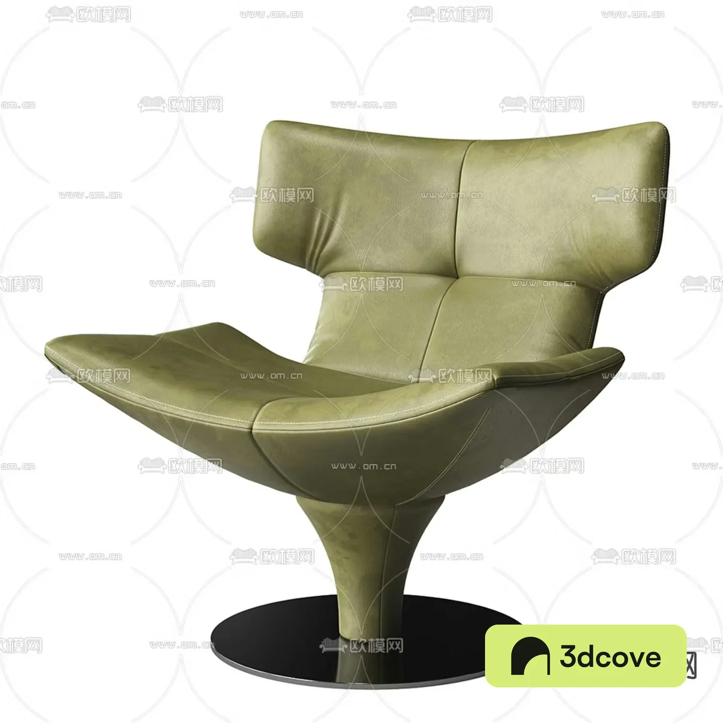 leather sofa chair leisure chair armchair