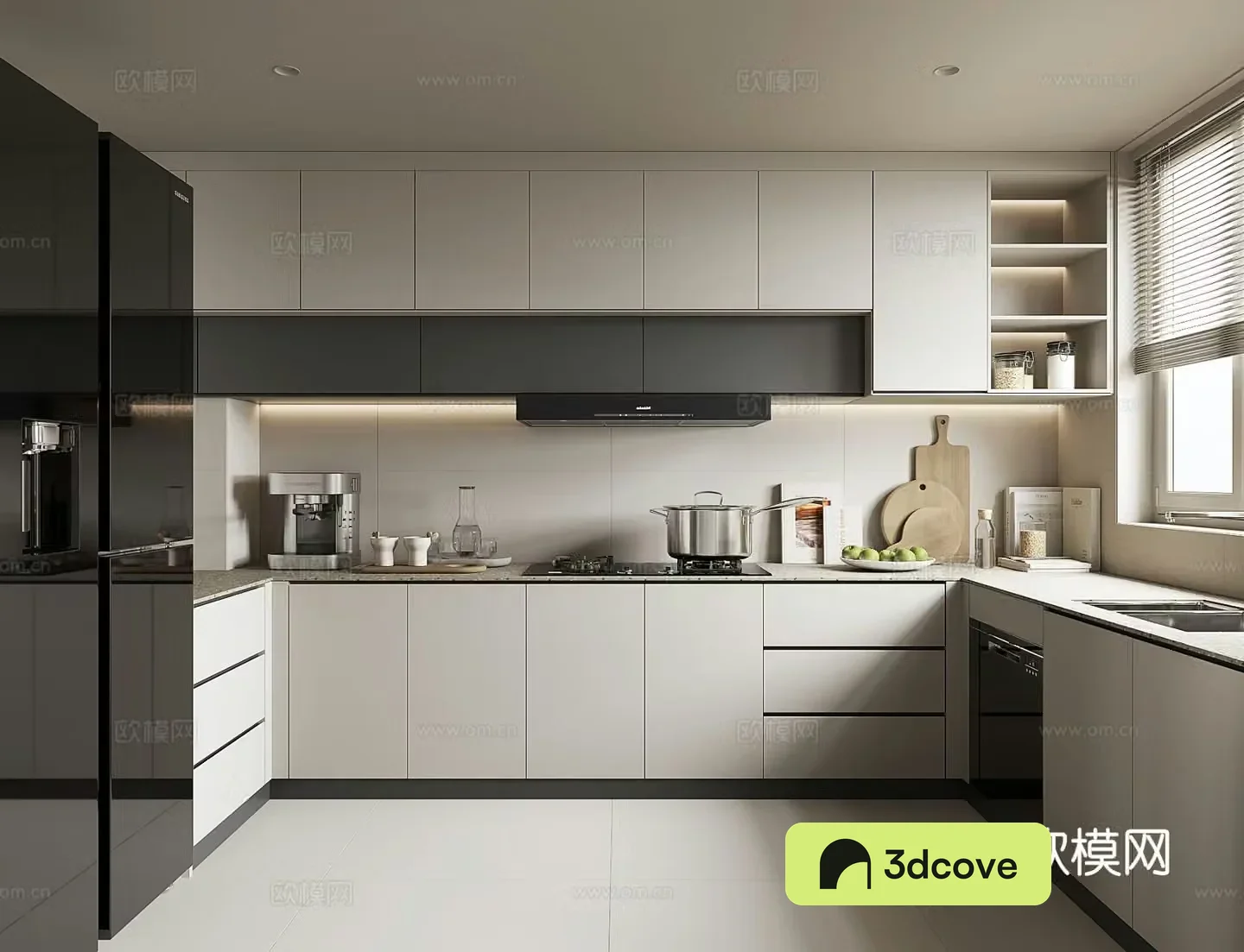 Modern home kitchen
