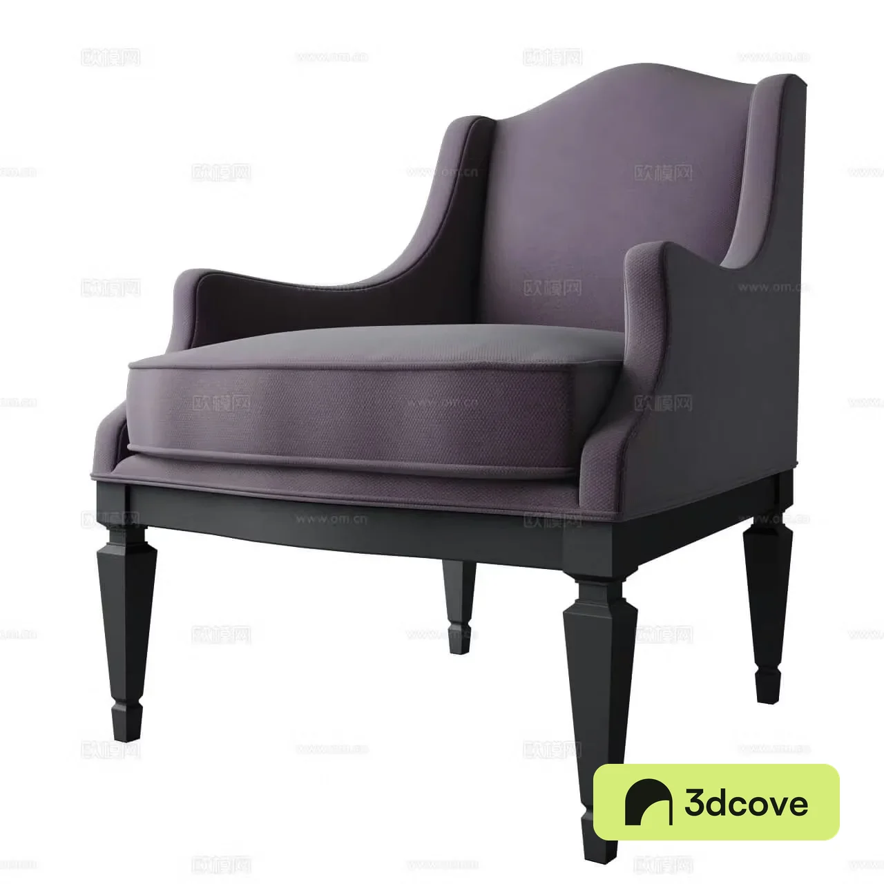 Simple European sofa chair single sofa