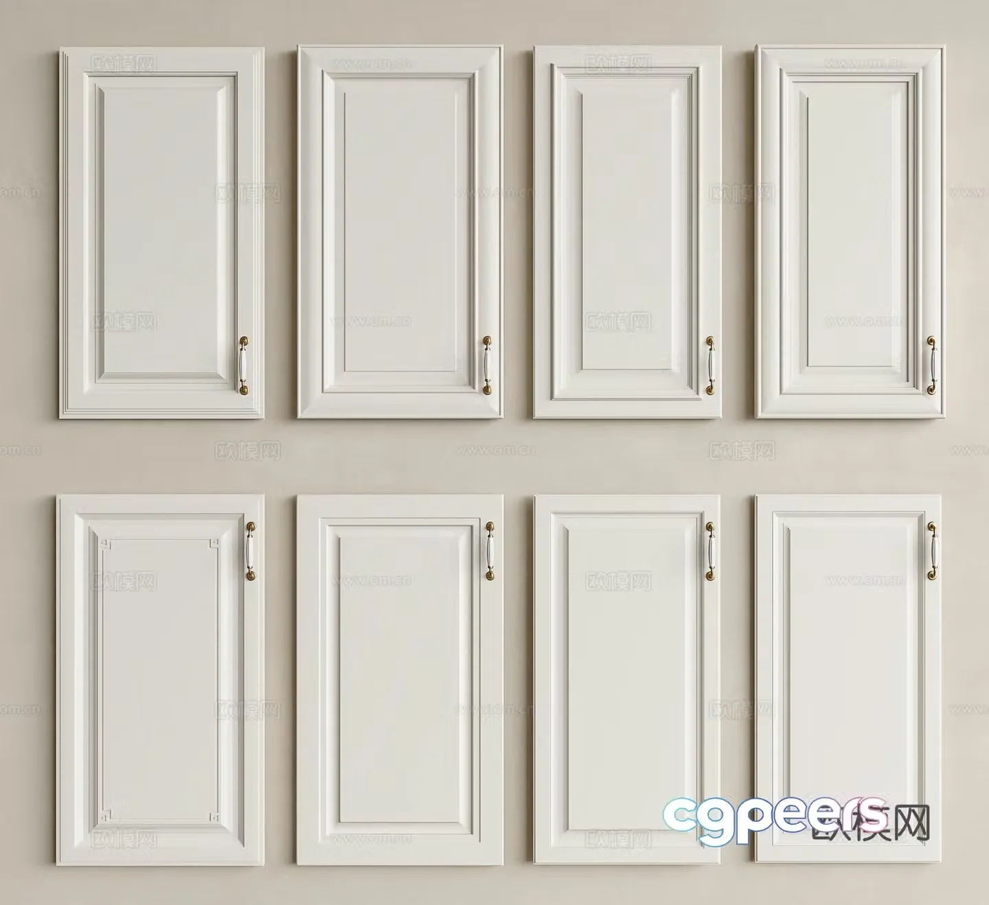 French cabinet door panel French cabinet door European cabinet door wine cabinet door shoe cabinet door wardrobe cabinet door 3d model