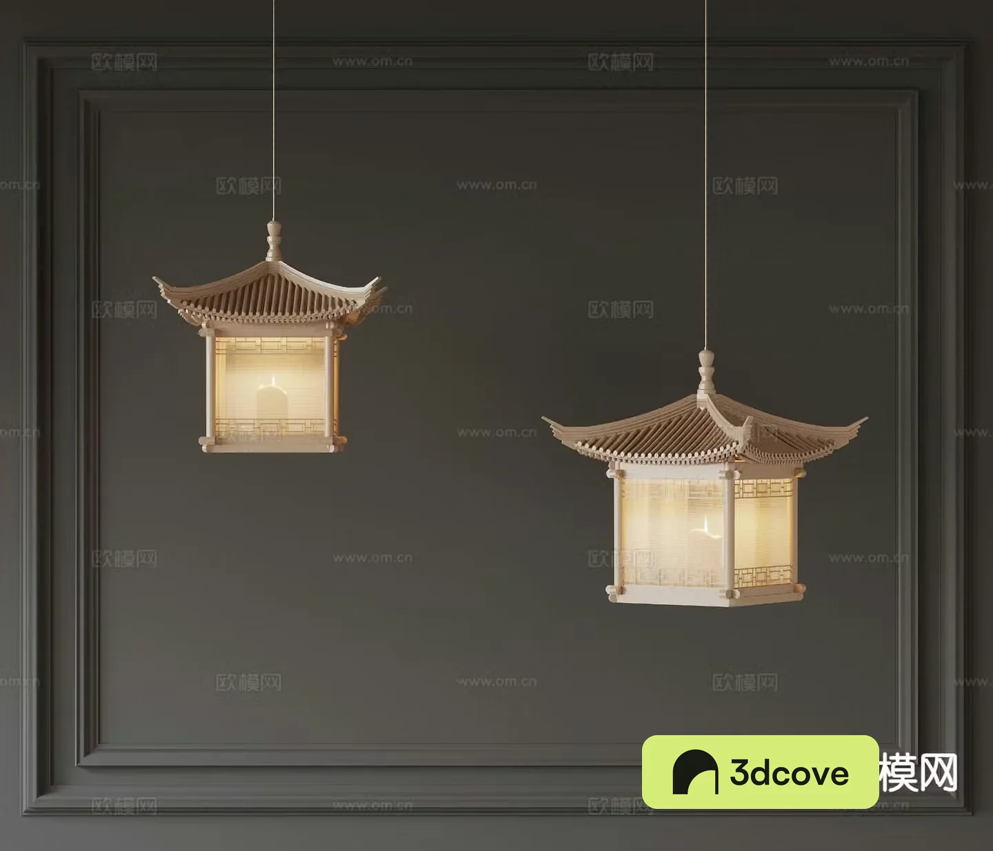 New Chinese Chandelier Tower Chandelier