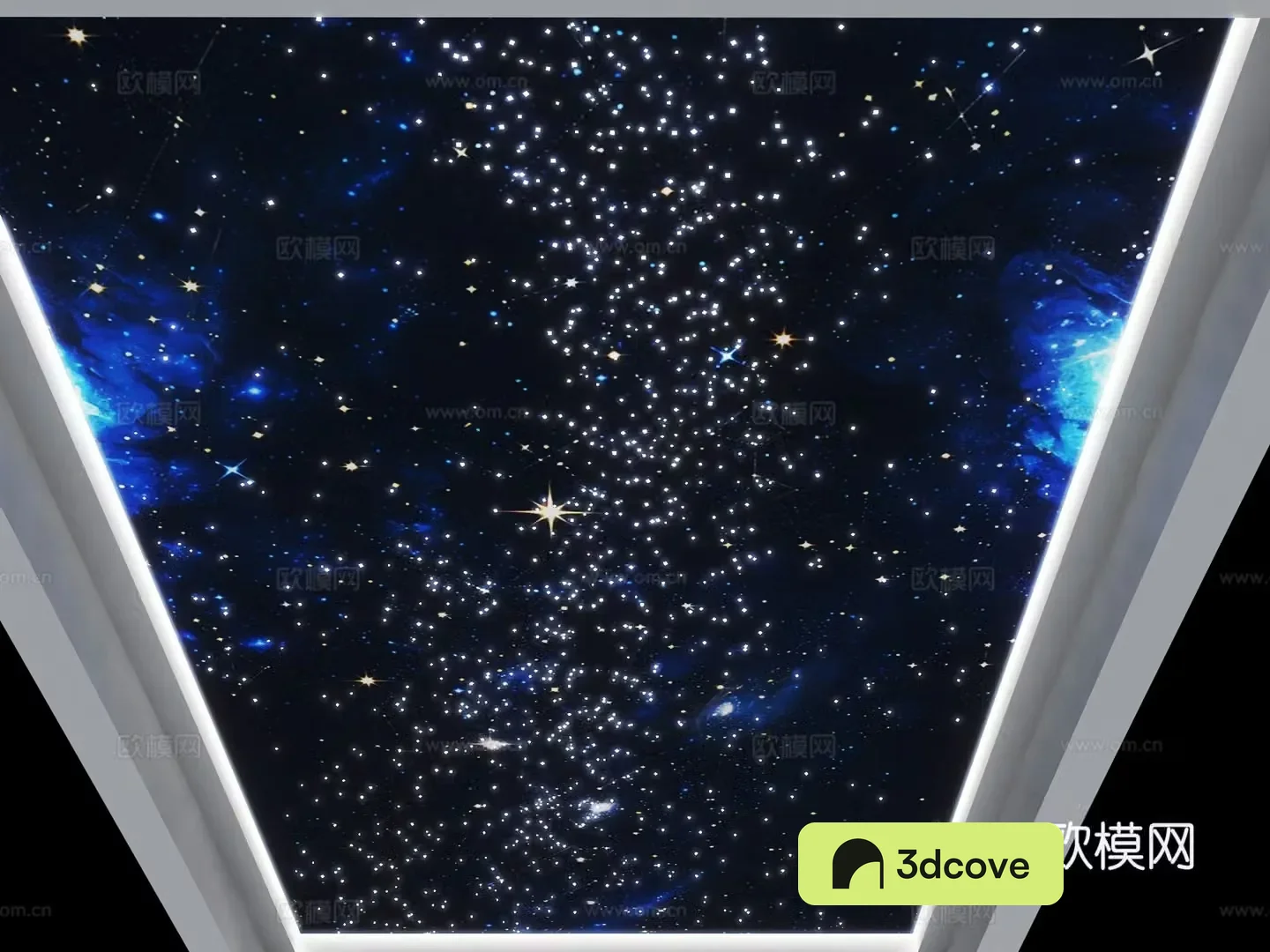 Modern technology starry sky ceiling fiber optic light ceiling starry sky ceiling technology aisle ceiling bar starry sky ceiling