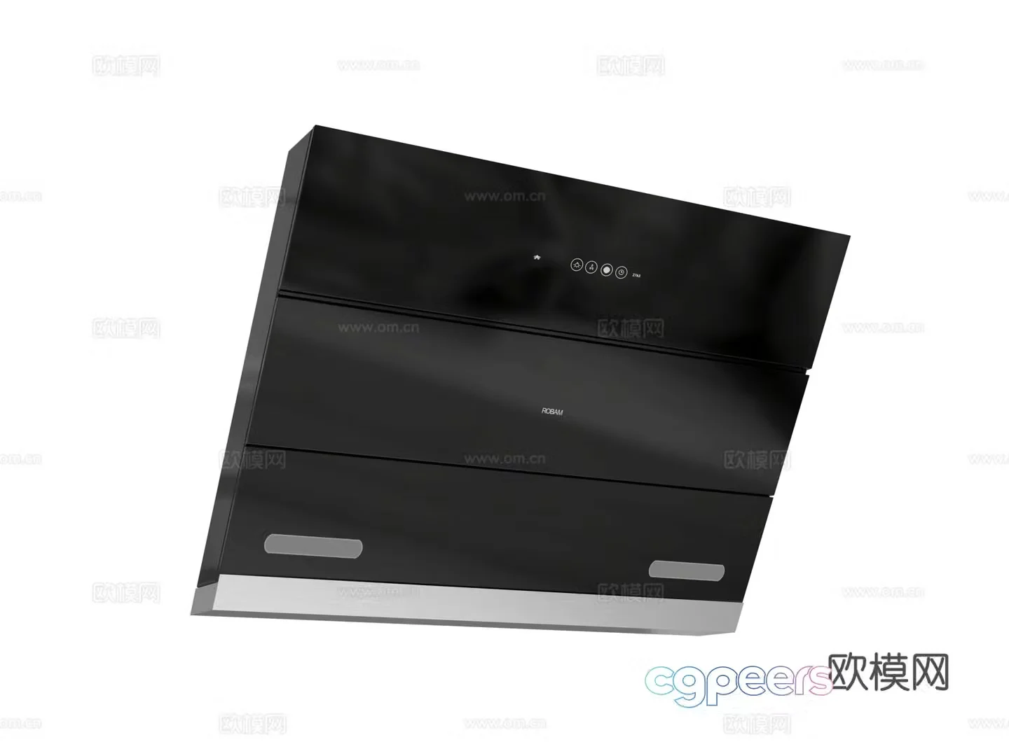 Range hood 3d model