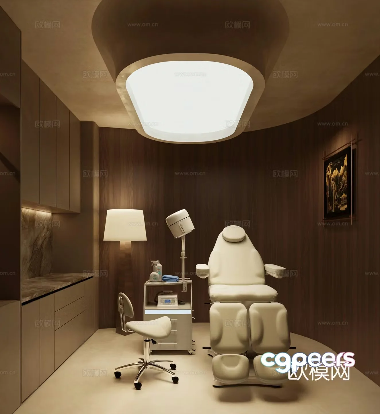 Medical beauty salon 3D model