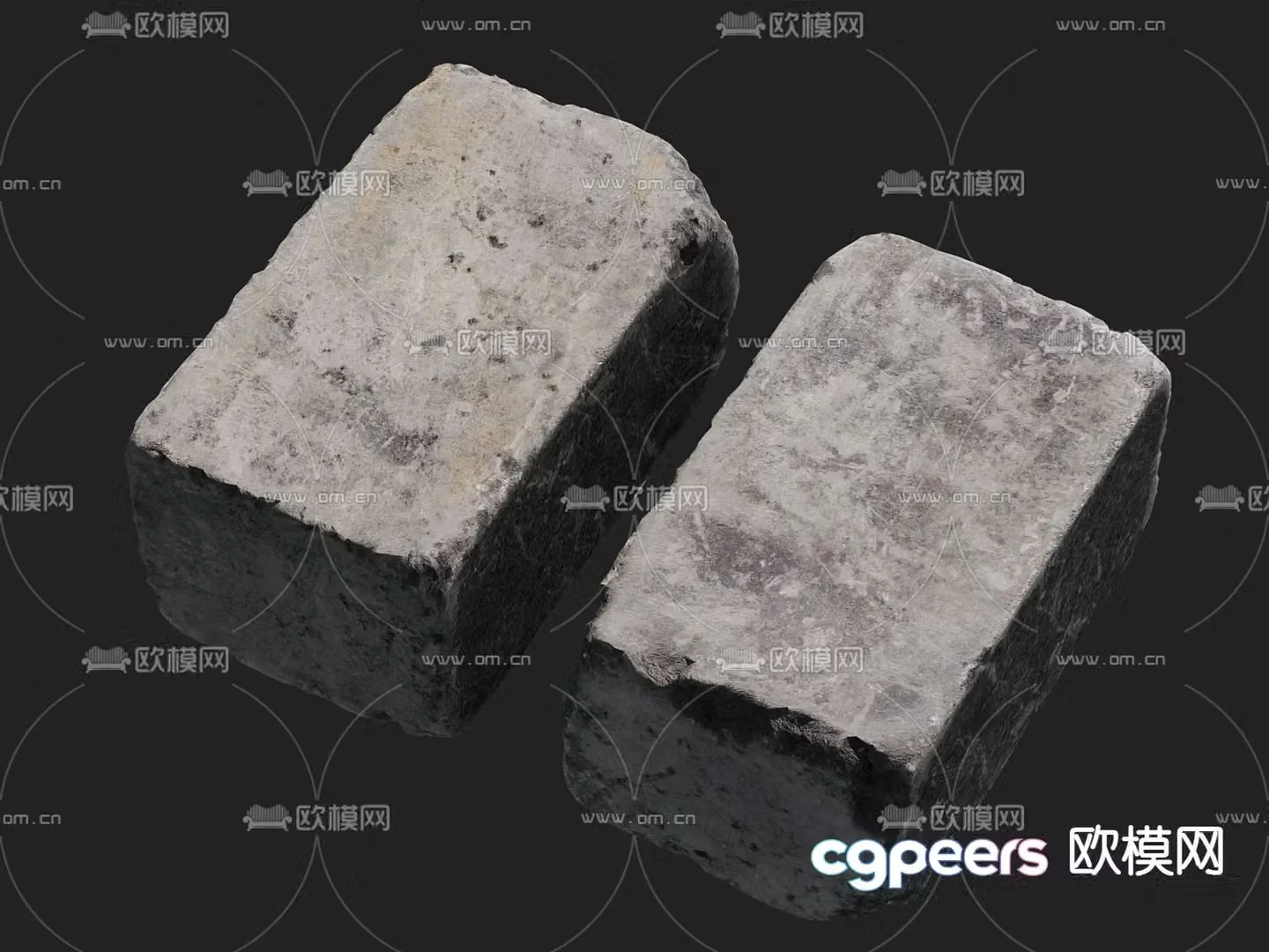 paving stones bricks bricks 3d model
