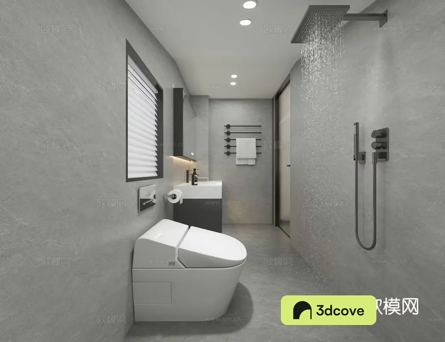 Modern bathroom