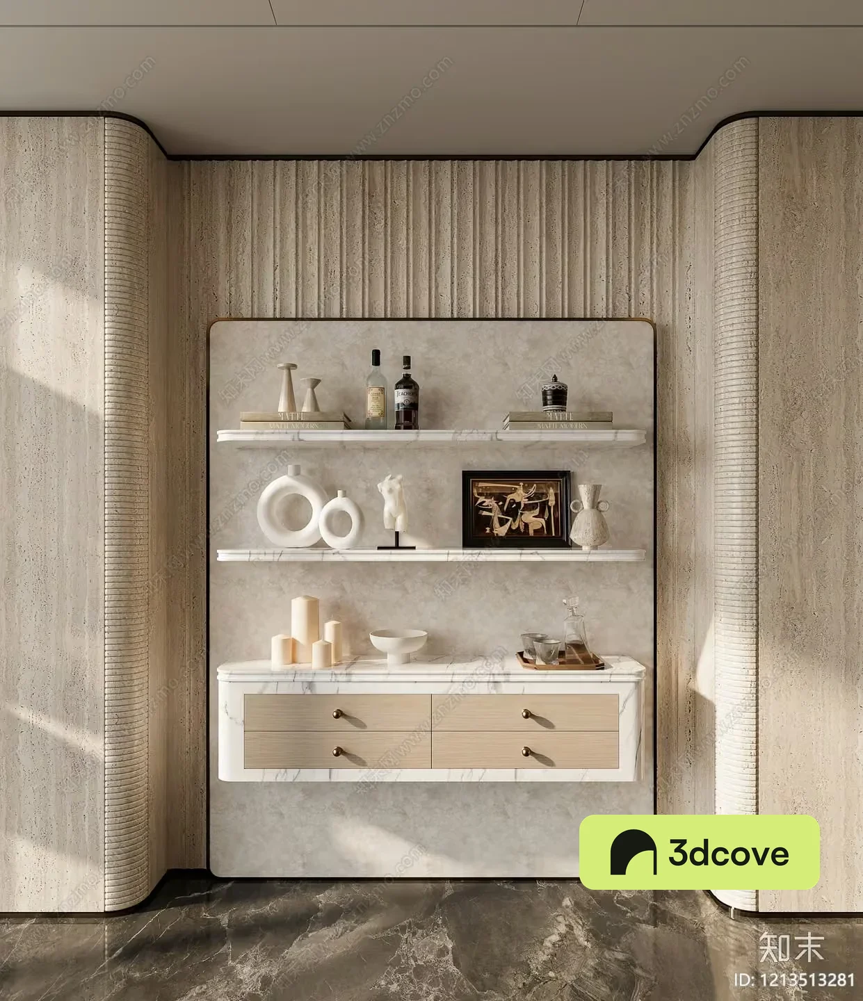 Modern Decorative Shelf