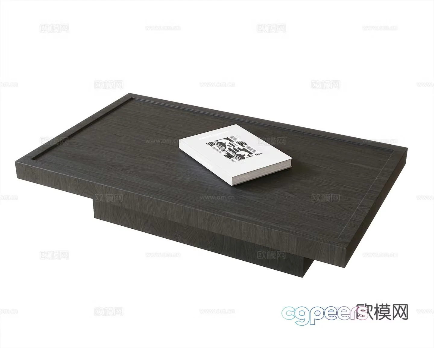 Modern coffee table 3d model