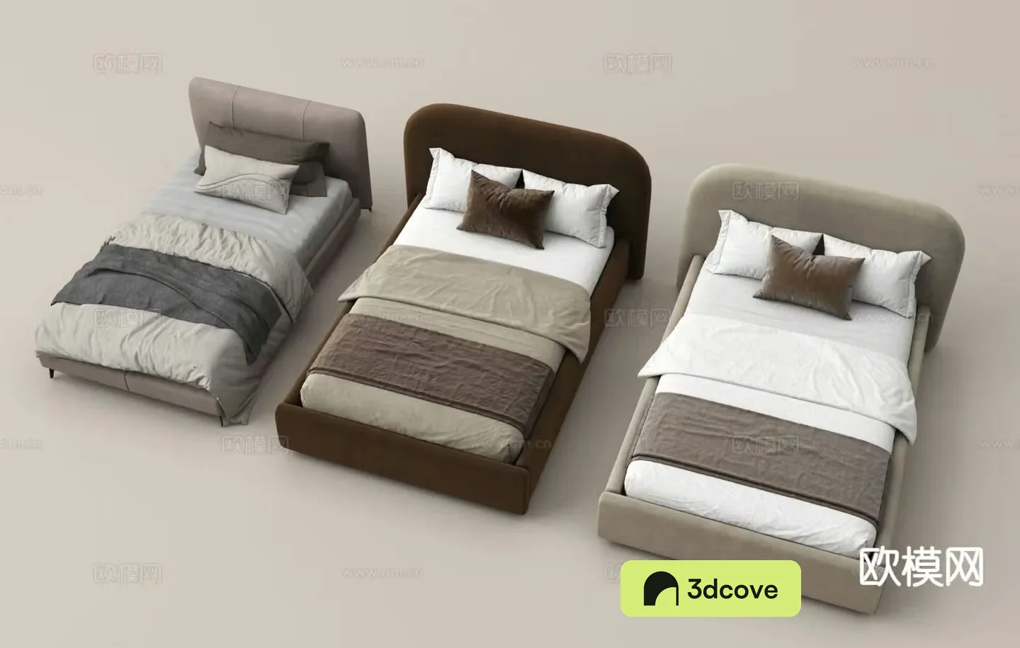 Modern single bed