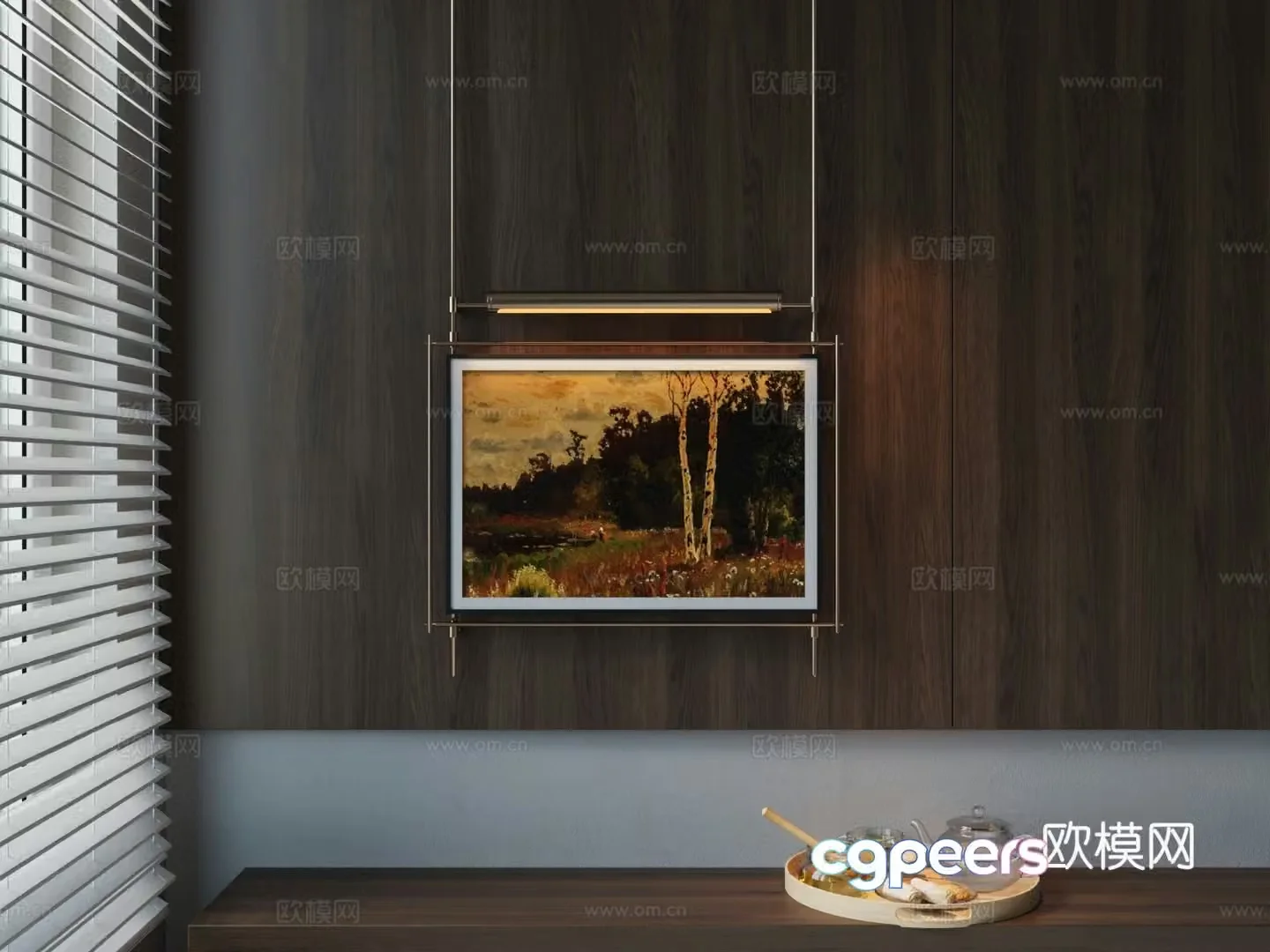 3D model of wasabi paintings