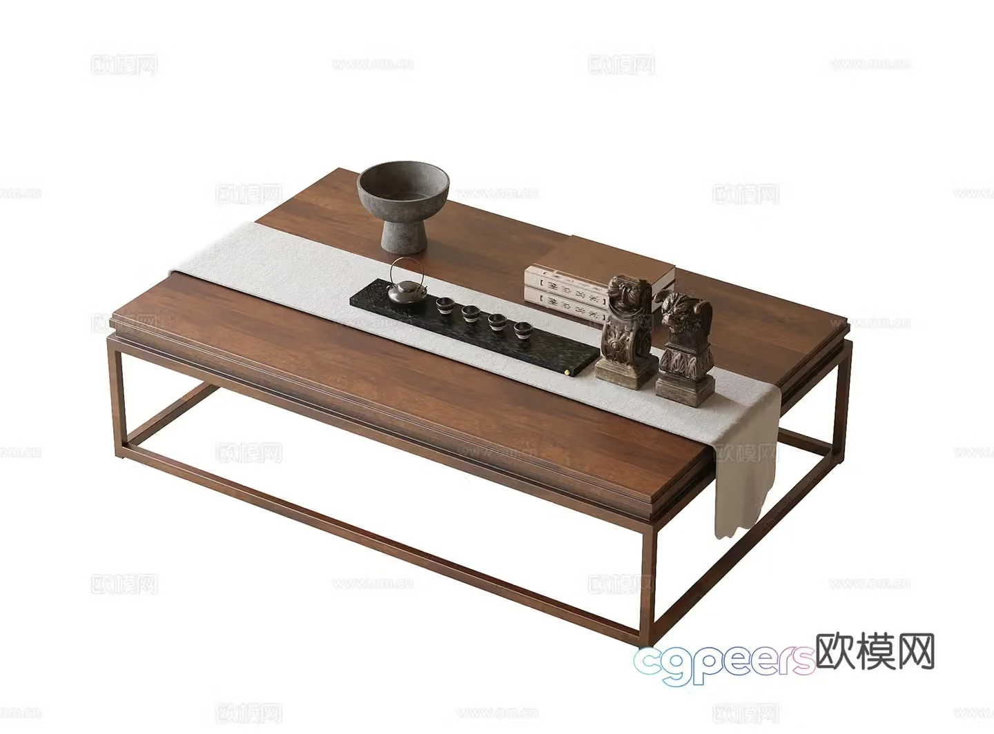 New Chinese coffee table 3D model