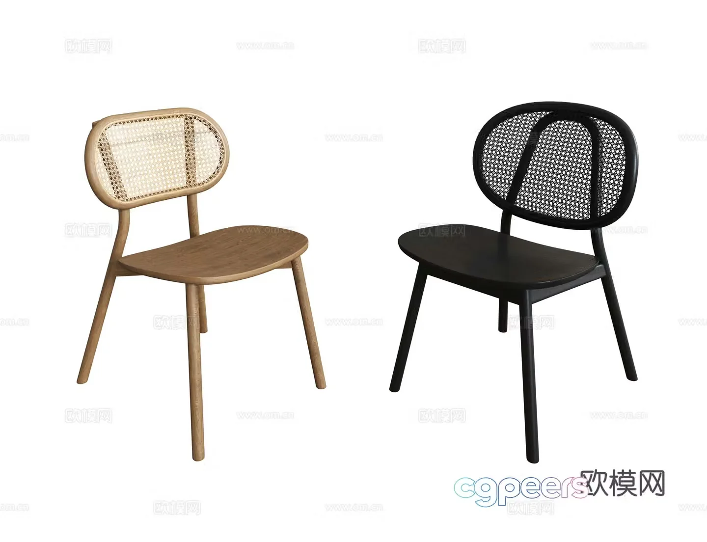 Modern leisure chair 3d model