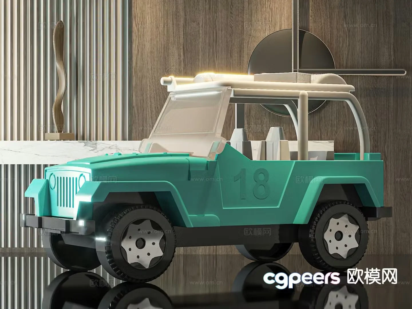 car toy 3d model