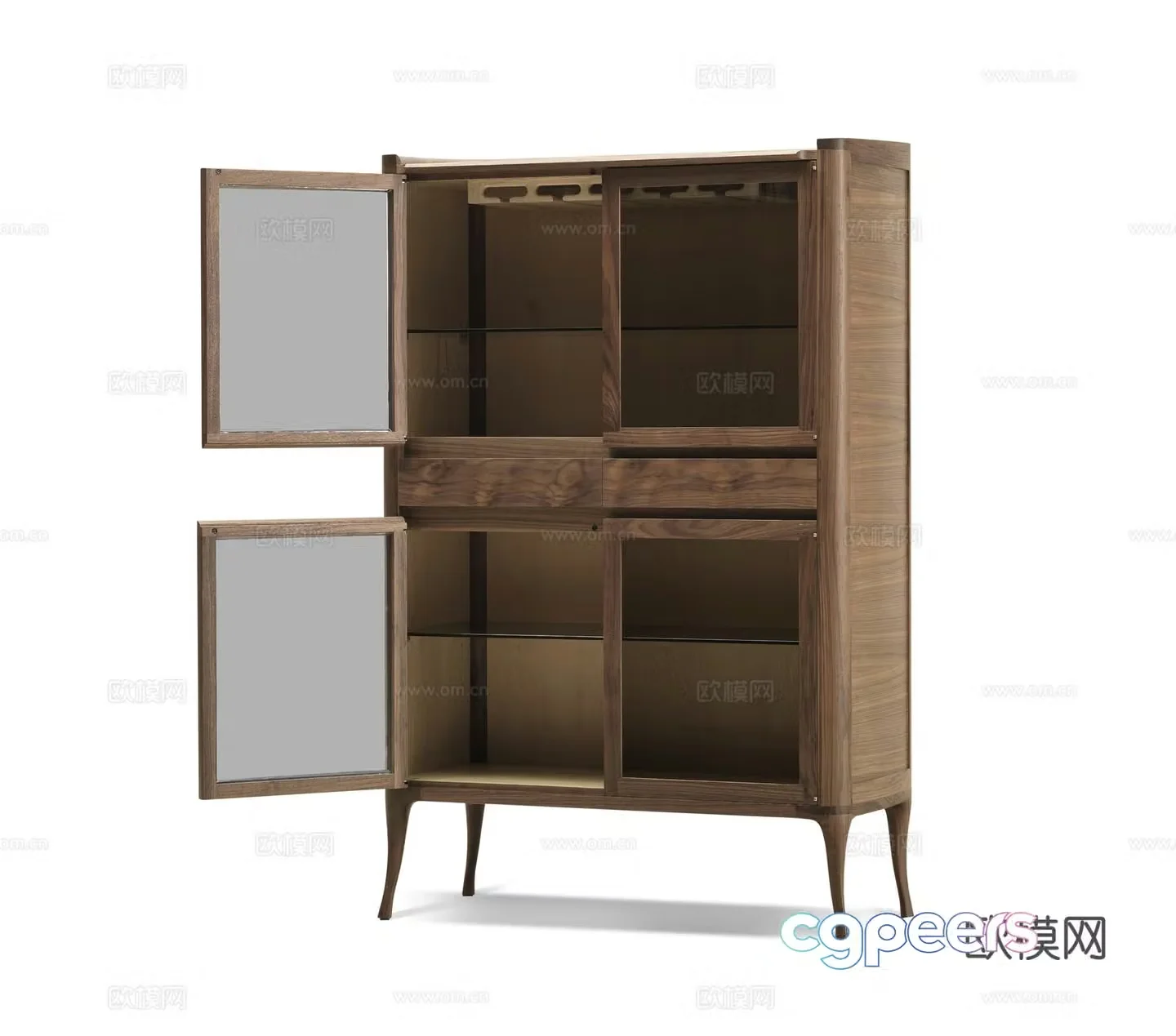 New Chinese wine cabinet 3D model