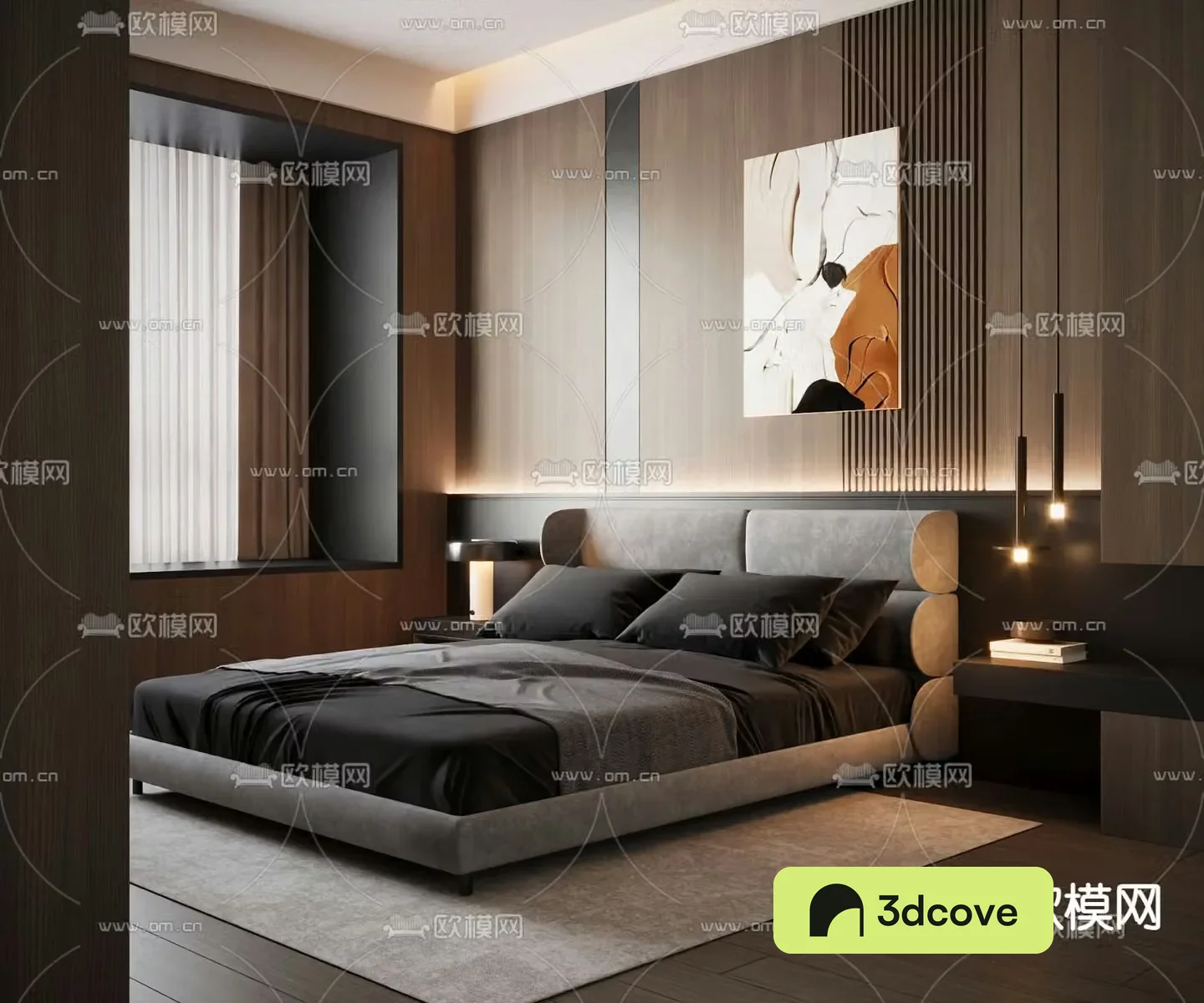Italian double bed