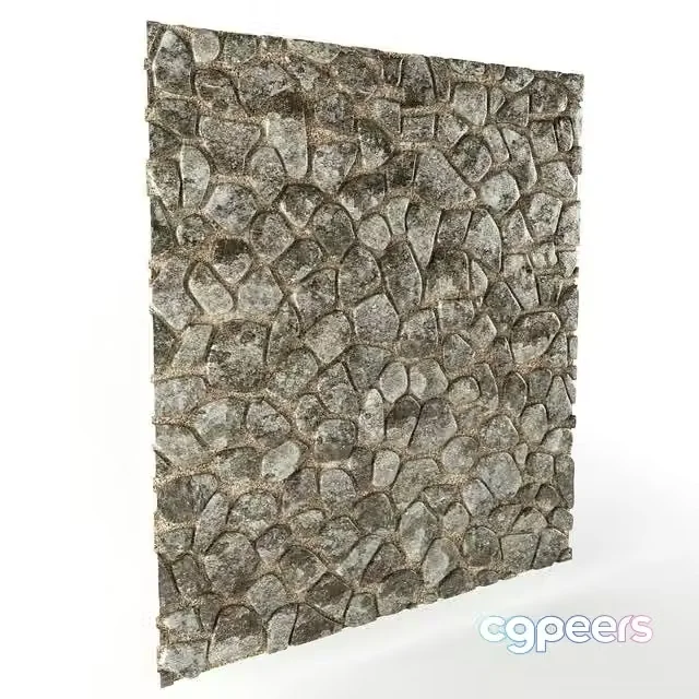 3ds Max Free – Masonry stone 1500 1500mm