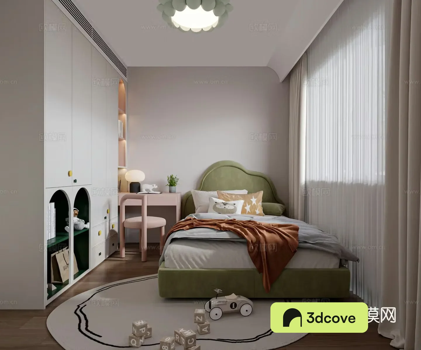 Creamy Style Children’s Room