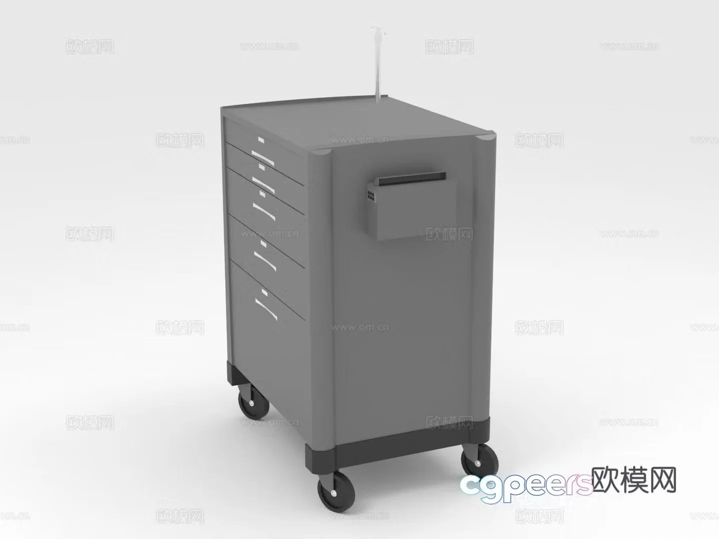 Chest of drawers mobile cabinets medical cabinets storage cabinets instrument cabinets cabinets 3D model