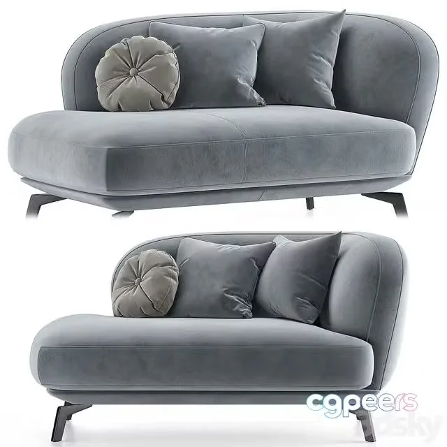3ds Max Free – LEOLUX LX sofa