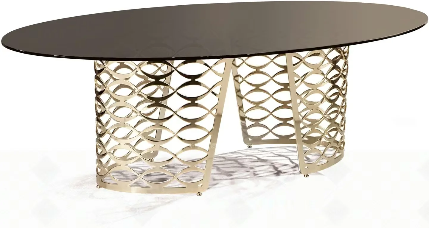 Gold Table With Intricate Design 3D Model – 21874 – VRAY Render