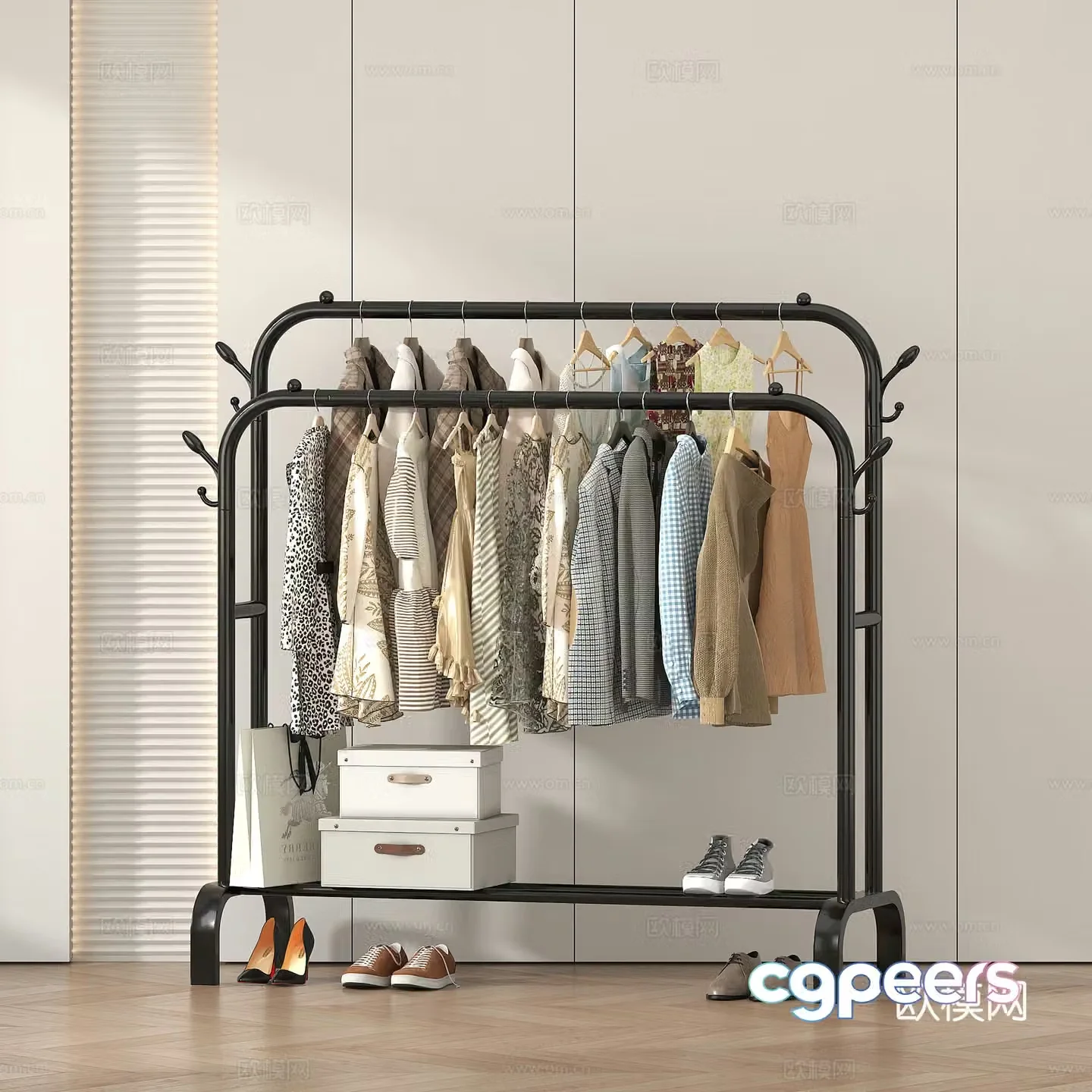 Modern Clothes 3d Model