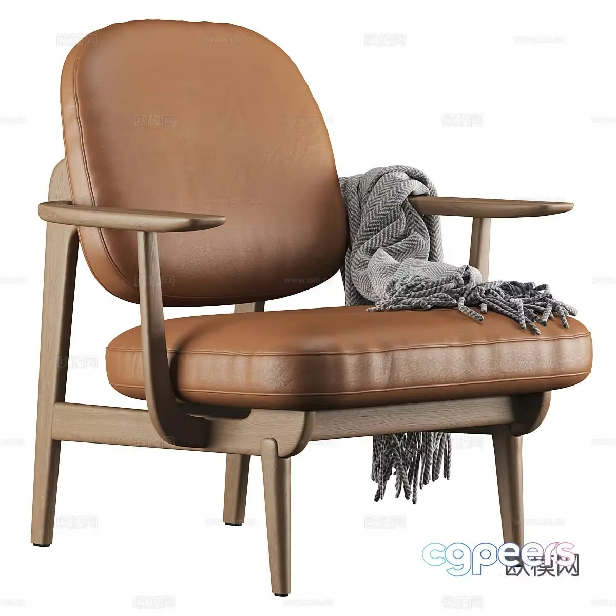 Sites casual chair sofa chair 3D model