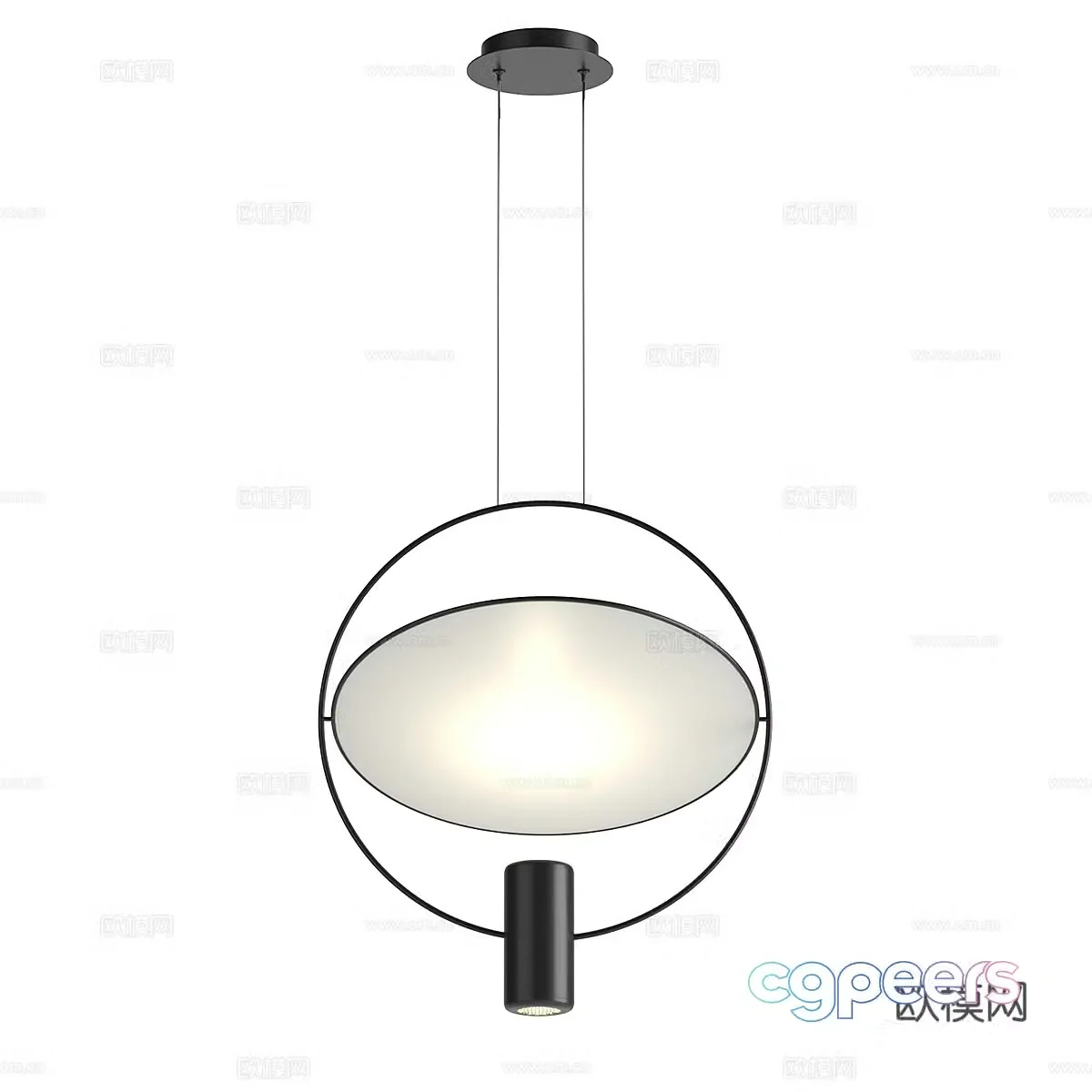 Modern simple chandeliers chandeliers simple chandeliers dining chandeliers living room chandeliers spherical chandeliers 3D model