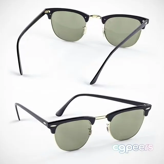 3ds Max Free – RayBan sunglasses