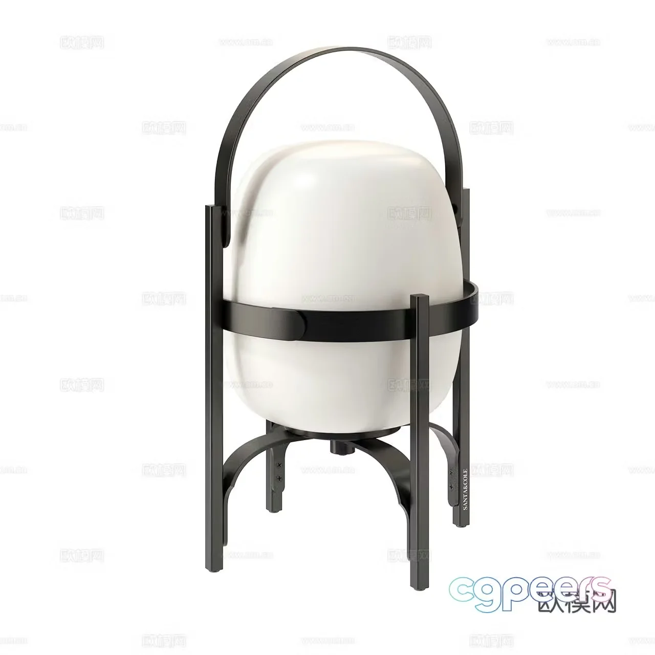 Santa Cole Classic Table Lamp Basket Table Lamp Outdoor Table Lamp Decorative Table Lamp 3D Model
