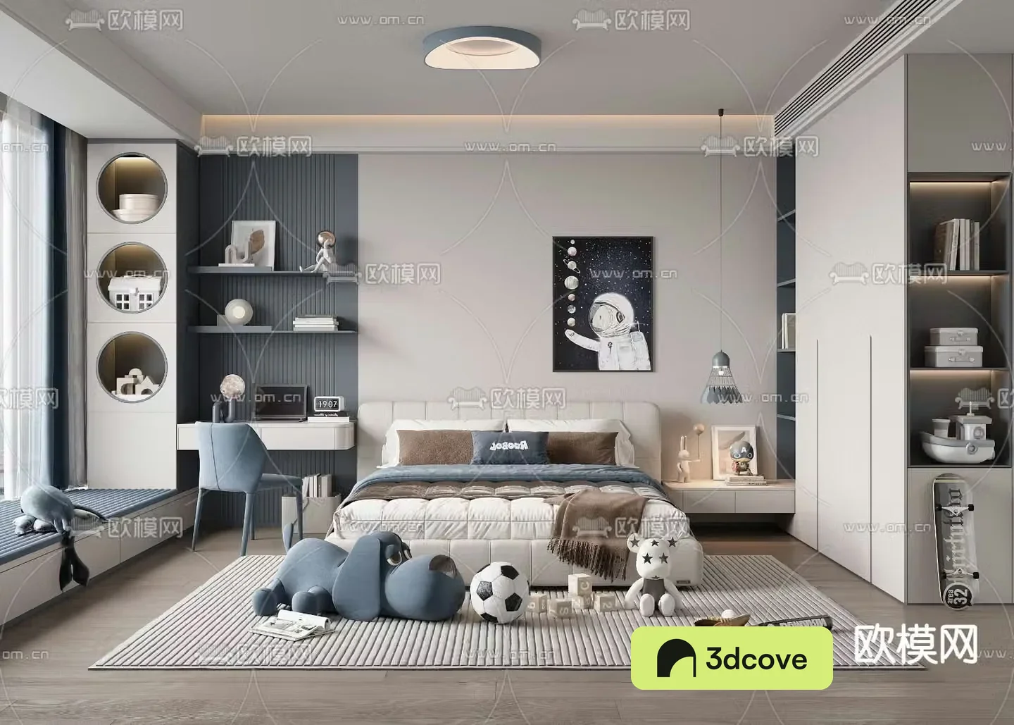 Modern children’s room Boy’s room Kid’s room