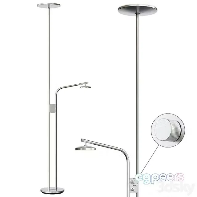 3ds Max Free – Isjakt Floor lamp