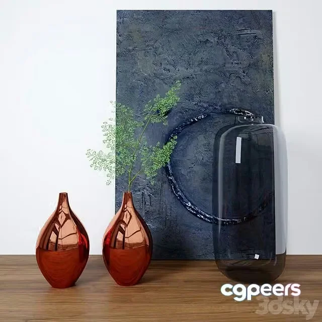 3ds Max Free – Modern Decor set