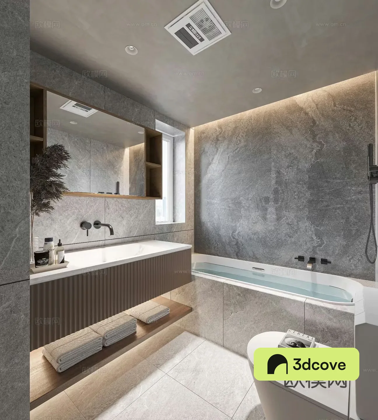 wabi-sabi bathroom