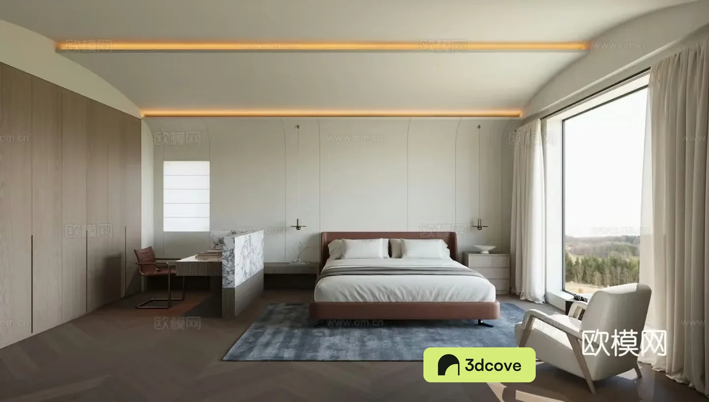 Modern bedroom master bedroom