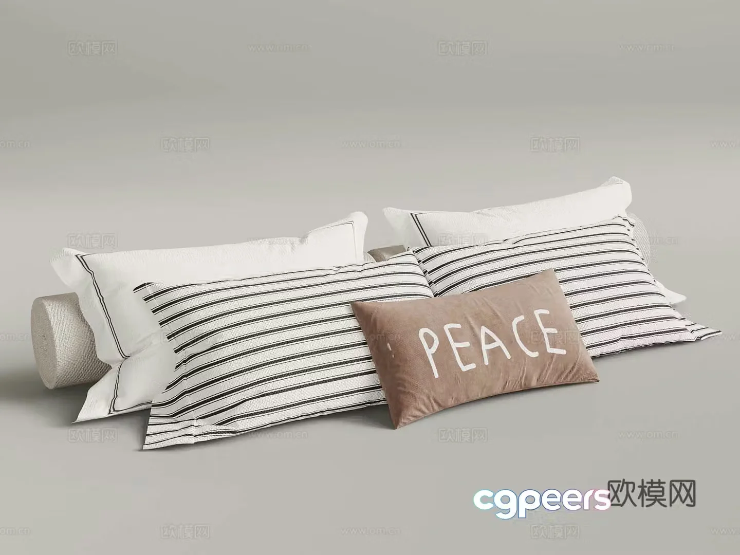Modern pillow pillow 3d model