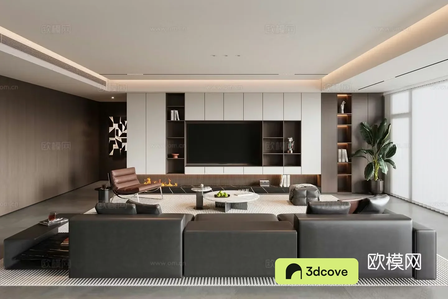 Modern Italian living room