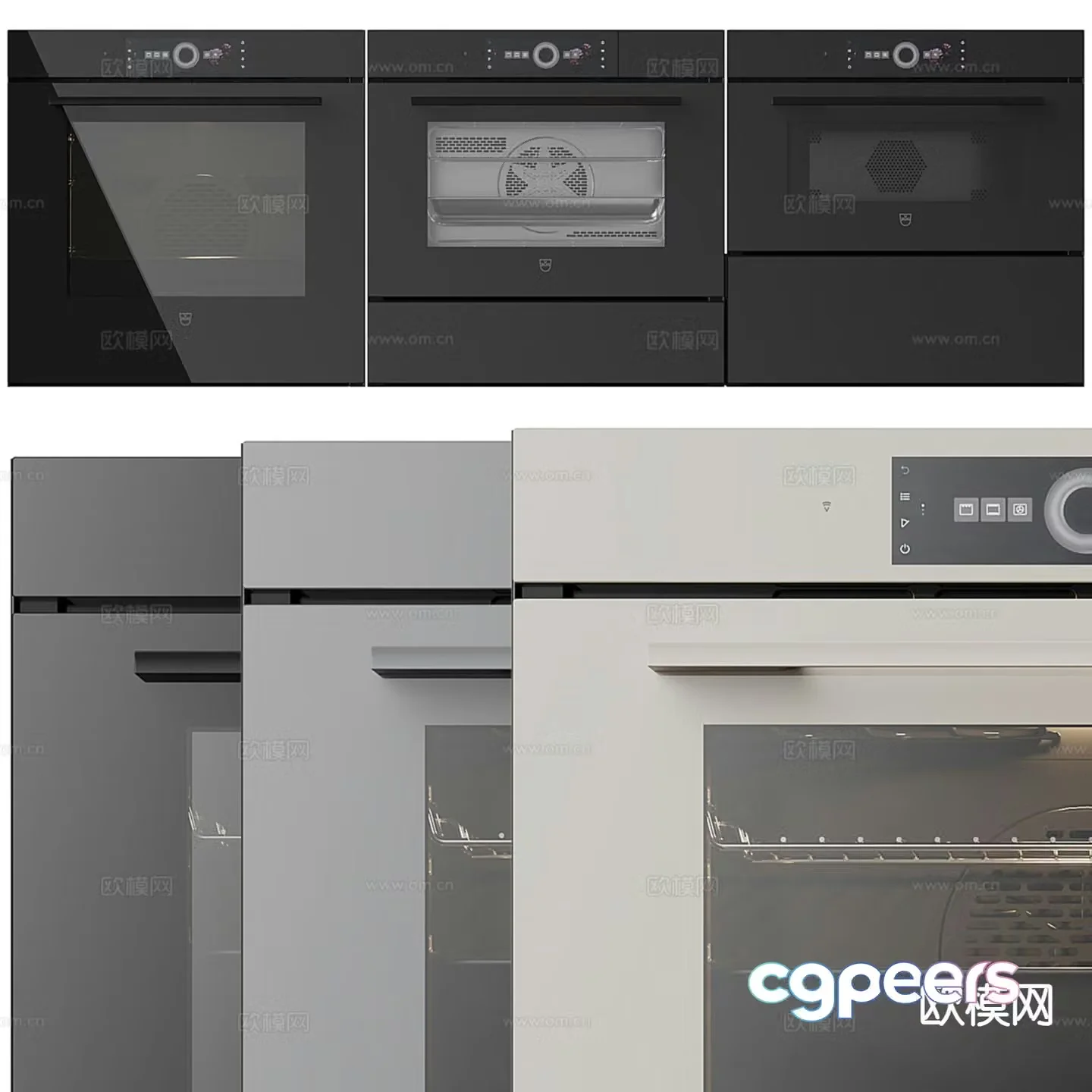 Microwave oven 3d model