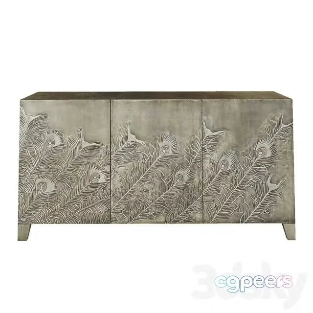 3ds Max Free – Peacock Entertainment Console by Bernhardt