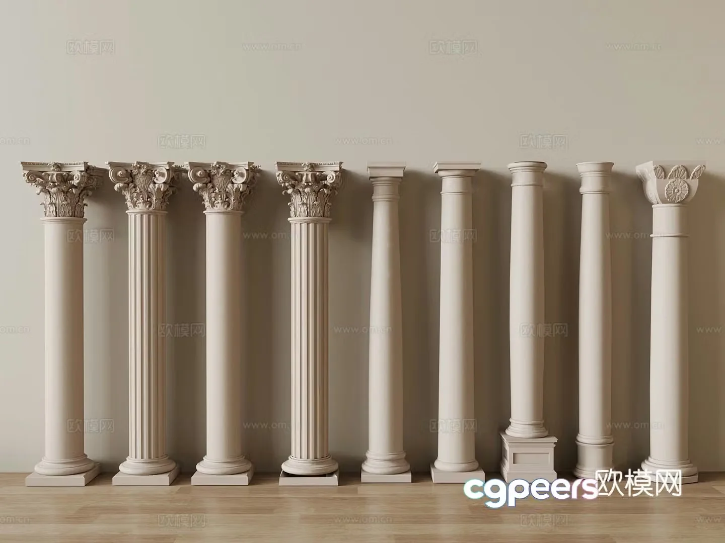Column Modern Column 3D Model