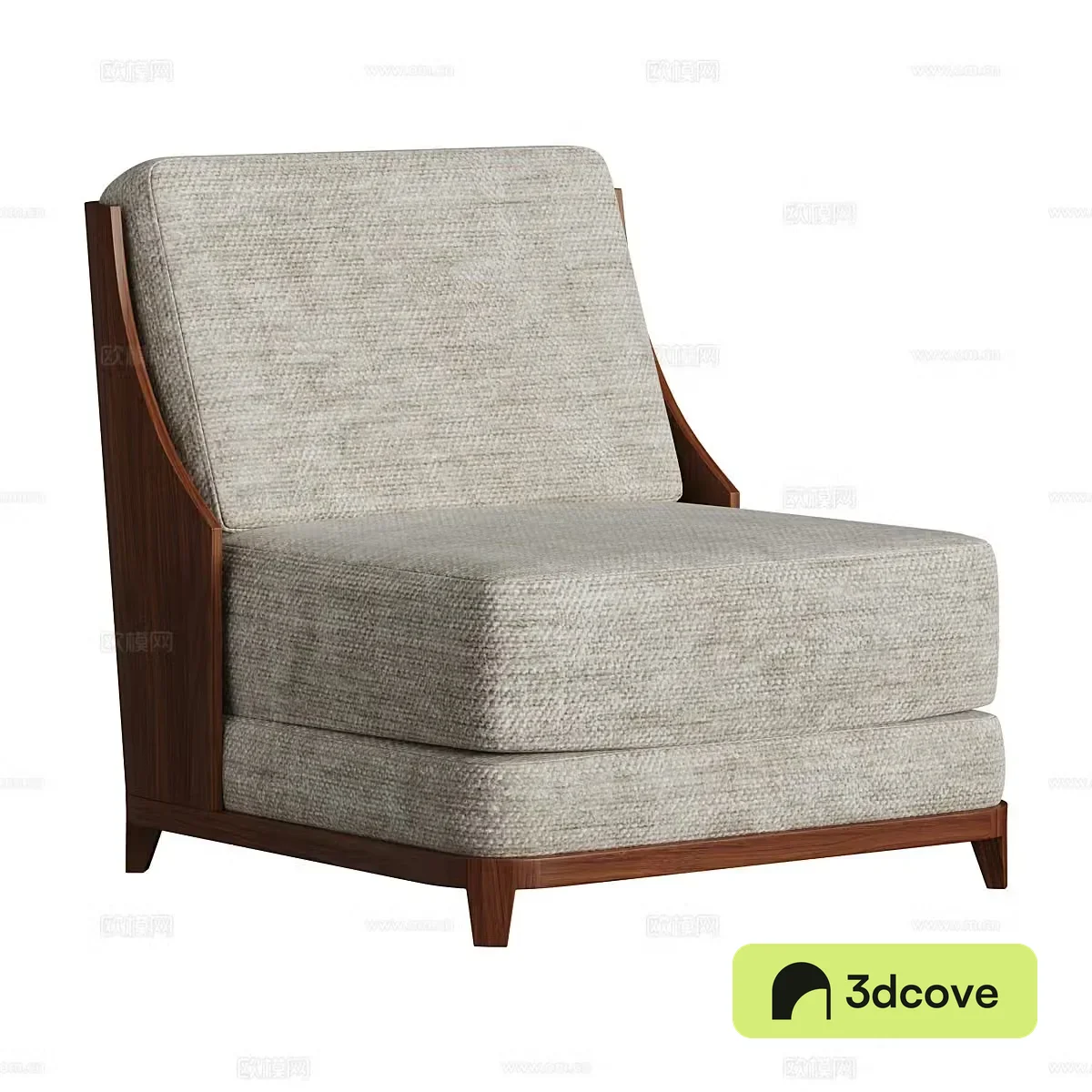 Modern single sofa leisure sofa
