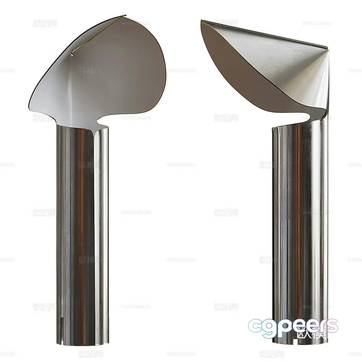 Modern minimalist and light luxury Chiara floor lamp 3d model