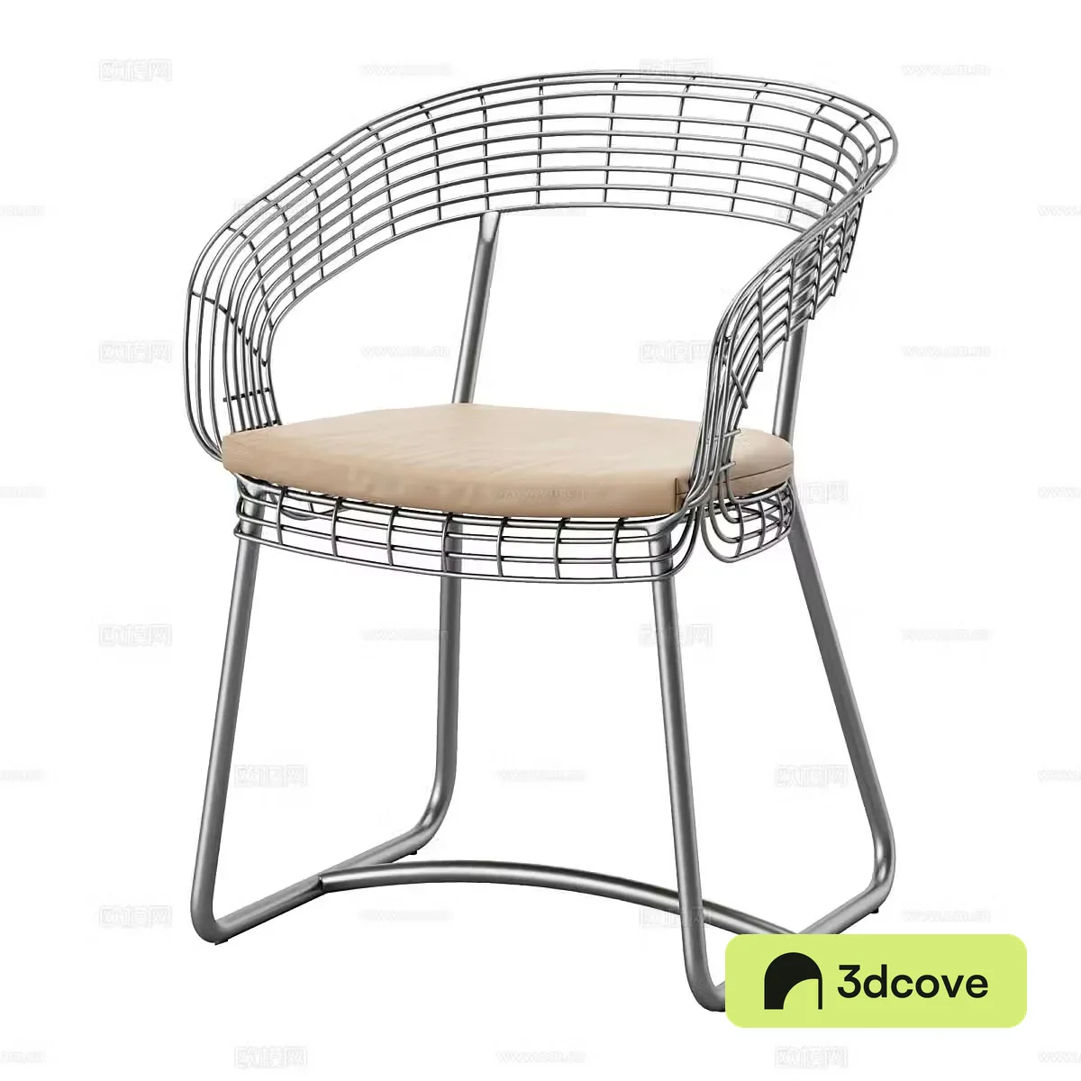 Modern outdoor chair single chair