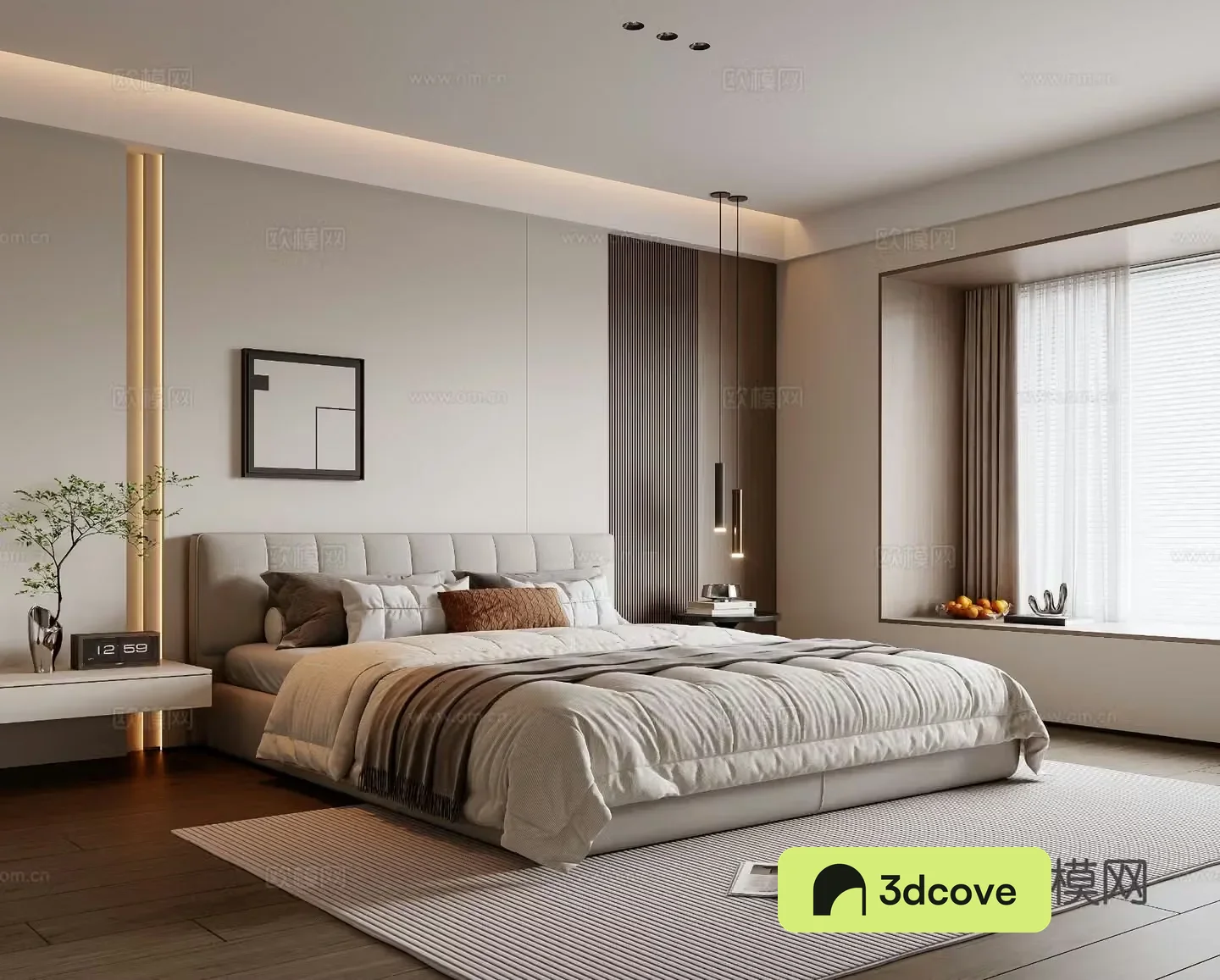 Modern bedroom