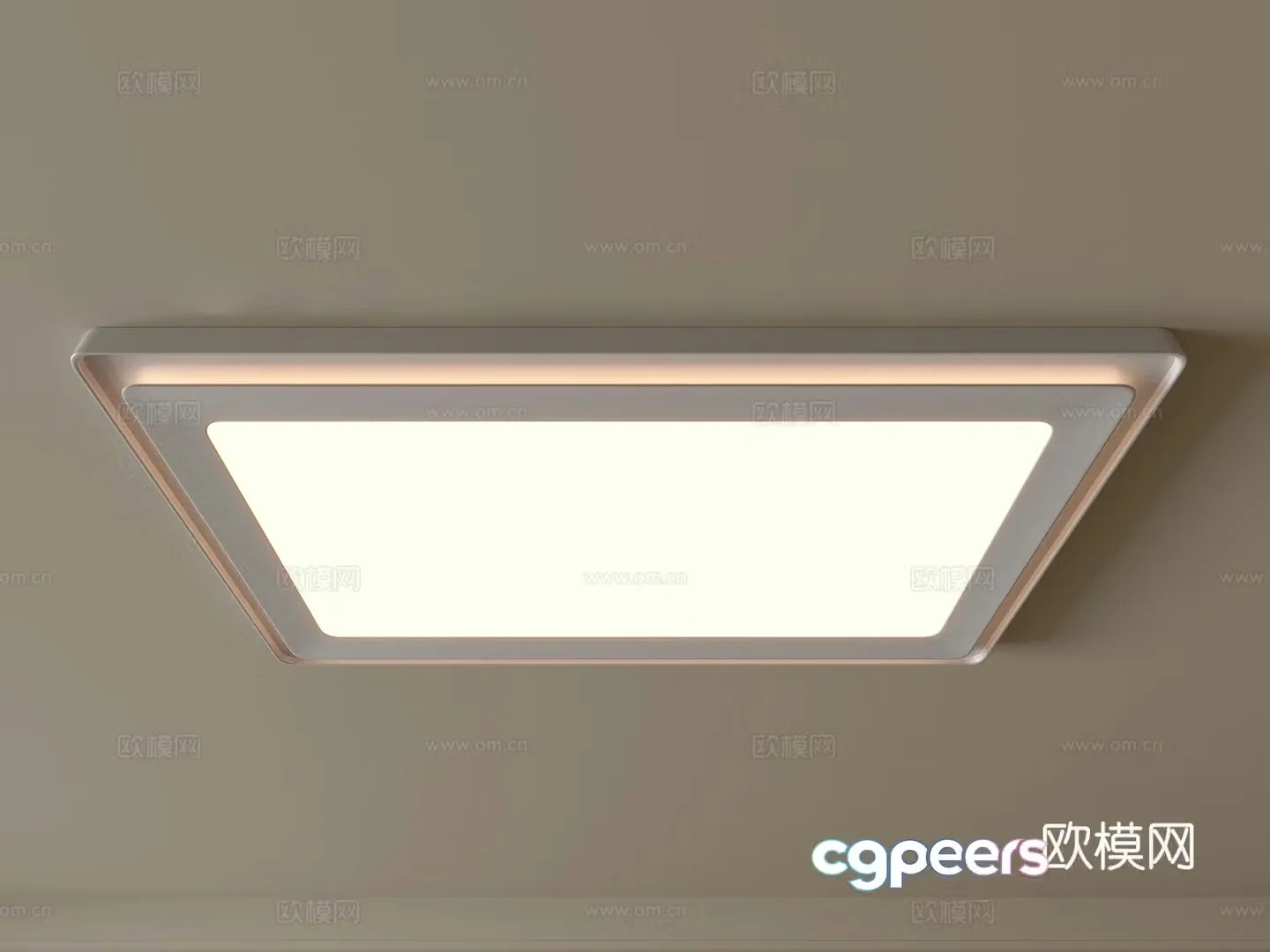 Modern ceiling lamp Geometric ceiling lamp Bedroom lamp Artistic shaped lamp Fashion living room lamp 3D model