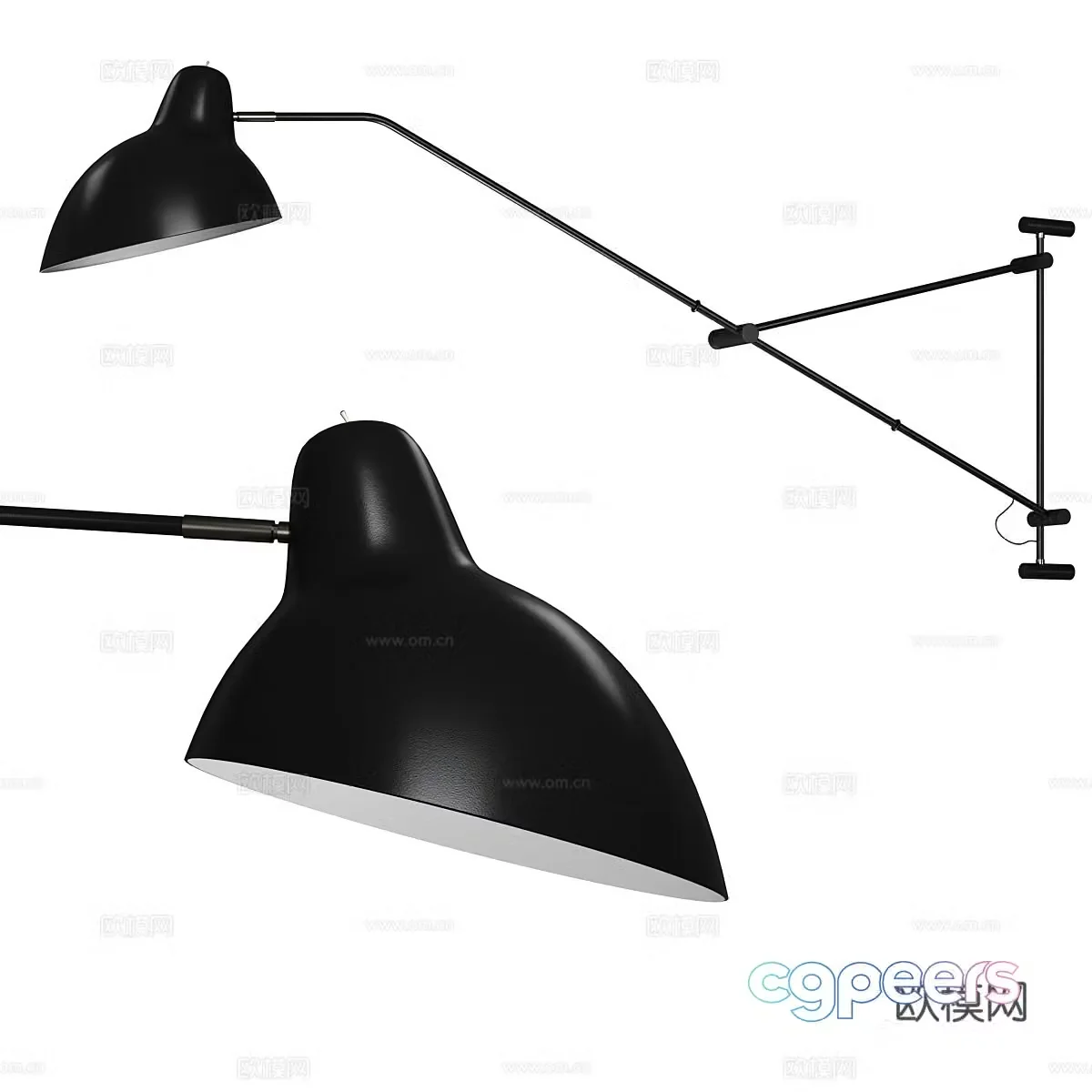 Table lamp 3d model