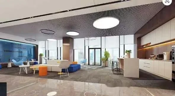 Modern Office Space 3D Model – 16453 – VRAY Render