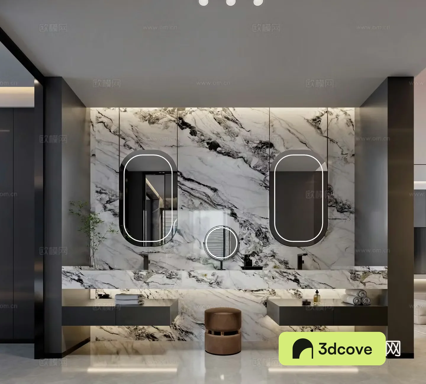 Modern bathroom